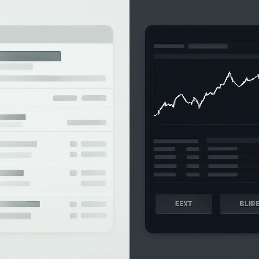 Сравнение технического форума и криптообменника