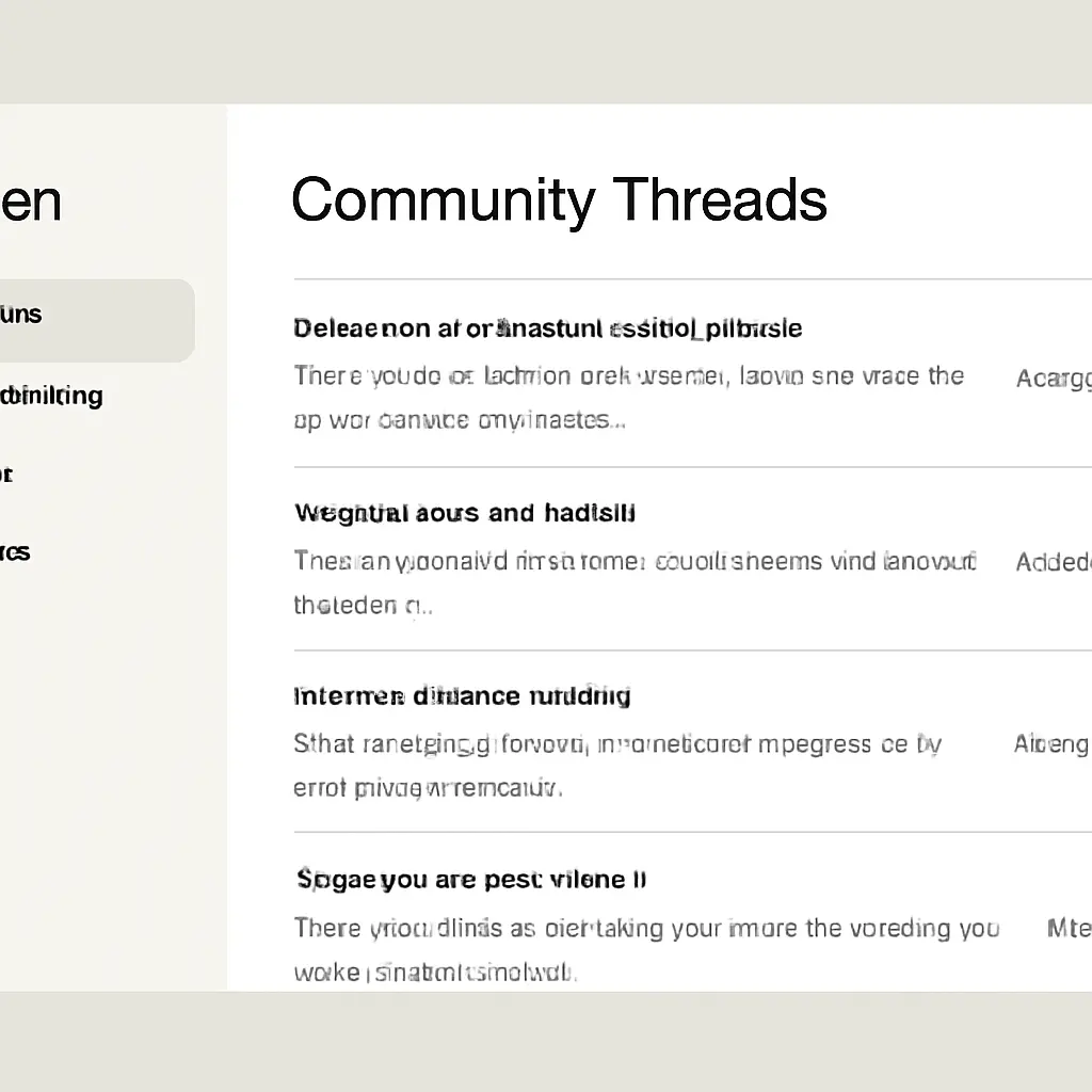 Общий вид интерфейса технического форума