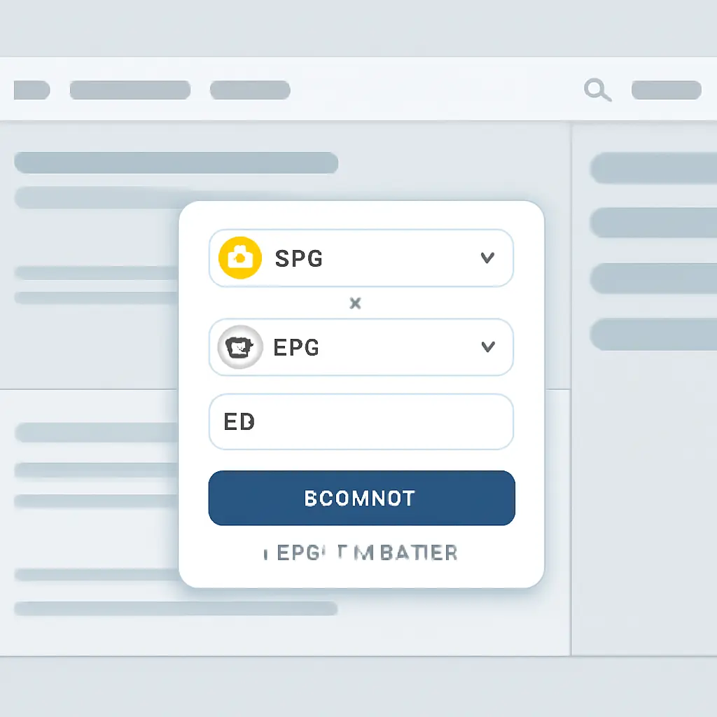 Иллюстрация интеграции криптообменника в форум