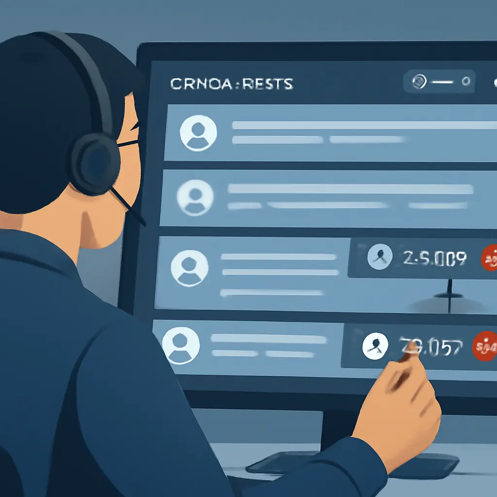 Модератор проверяет сообщения и помечает подозрительные транзакции