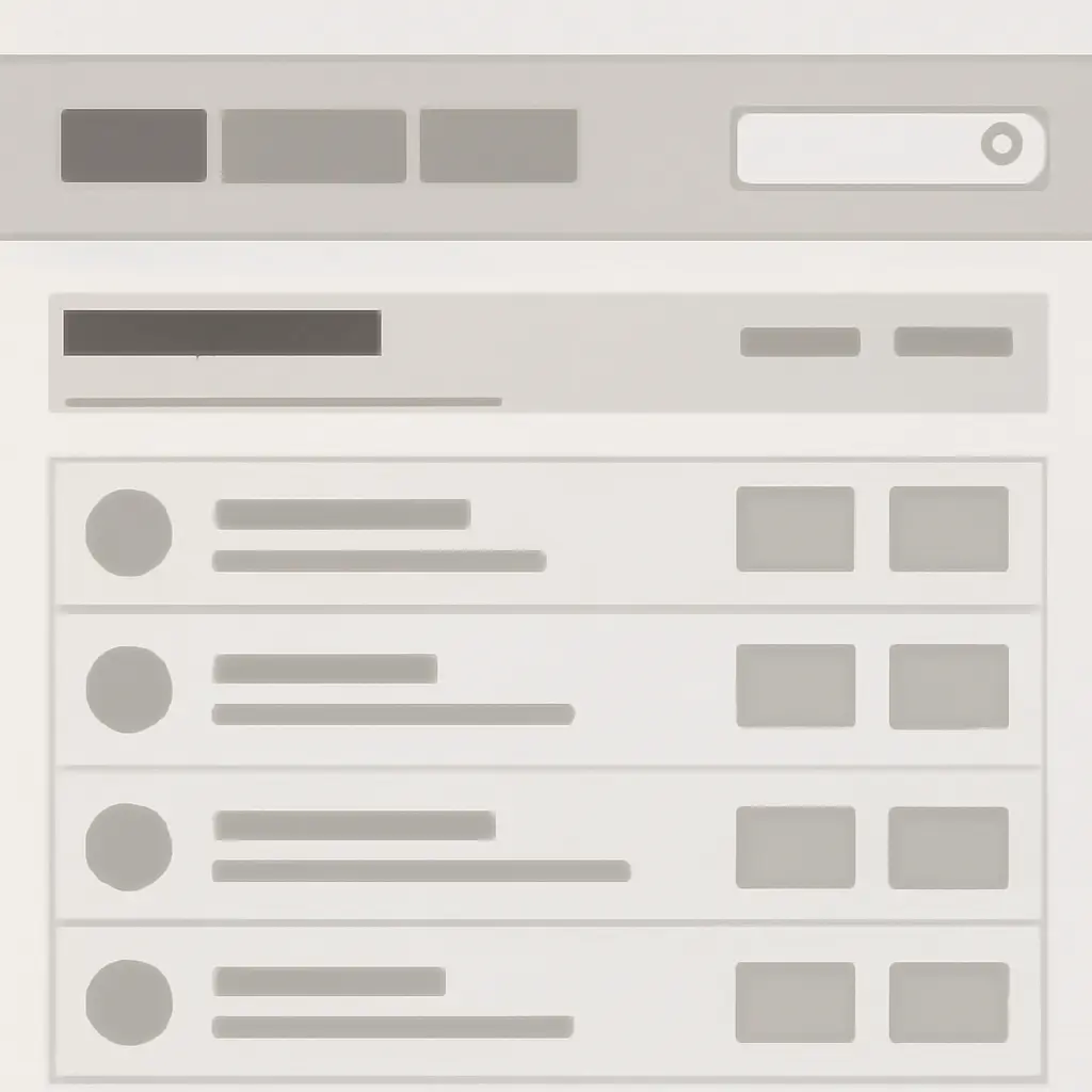 Экран с интерфейсом технического форума сайтов